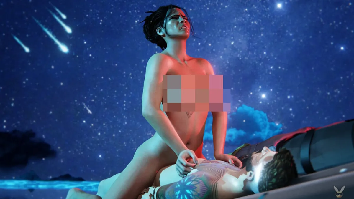 Panam XXX Parody: Cyberpunk 2077 Happy Ending Fuck on Basilik