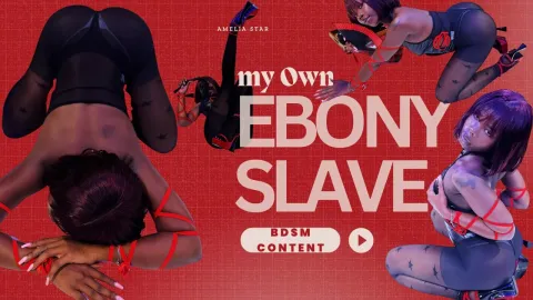 Submissive Ebony Babe Bound & Teased to Squirting Edge in 8K VR