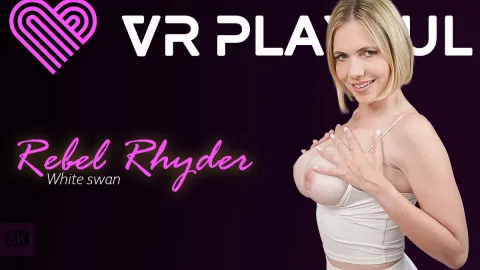 White Swan: Rebel Rhyder's Big Tits Bounce in Wild VR Fuck Fest