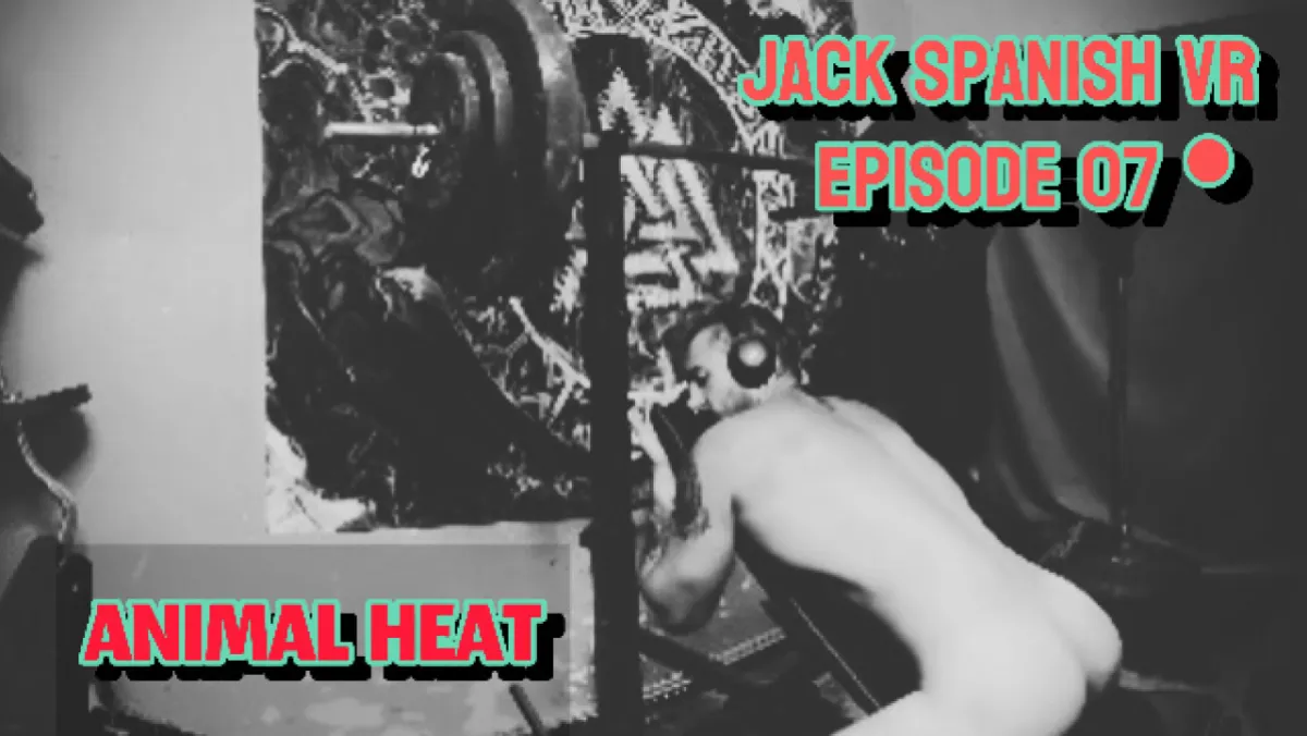 Gay VR Animal Heat: Naked Workout Turns Wild Masturbation Frenzy