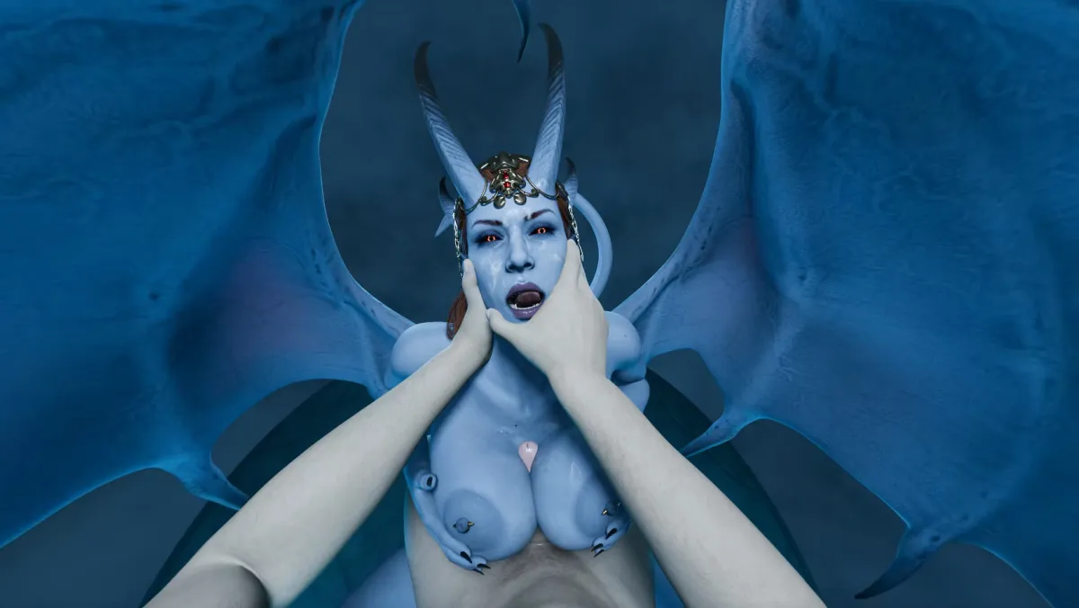 Baldur's Gate 3 XXX Parody: Mizora's Devilish Big Tits Titty Fuck Lust