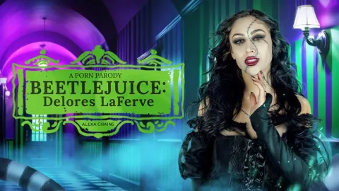 Beetlejuice VR Porn Parody: Delores Sucks Souls in 8K Immersion