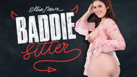 Bad Babysitter Ellie Nova Seduces in VR