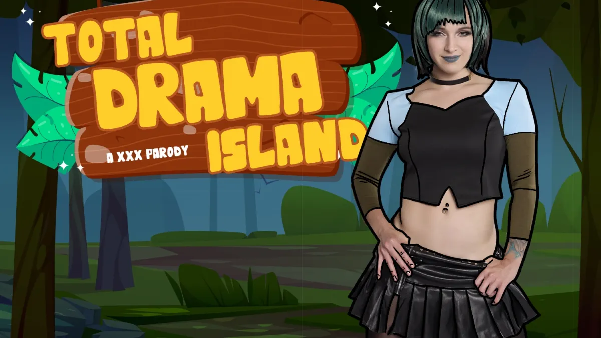 Total Drama Island XXX Parody: Sonny McKinley as Goth Gwen Fucks Hard