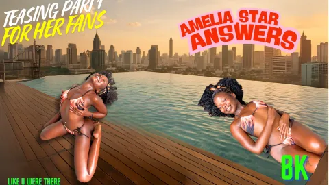 Amelia Star's Ebony Ass Teasing in Thailand VR Delight