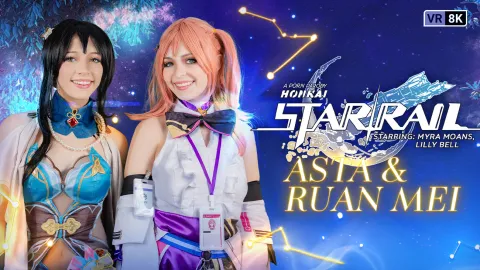 Honkai Star Rail: Asta & Ruan Mei Threesome VR Porn Parody