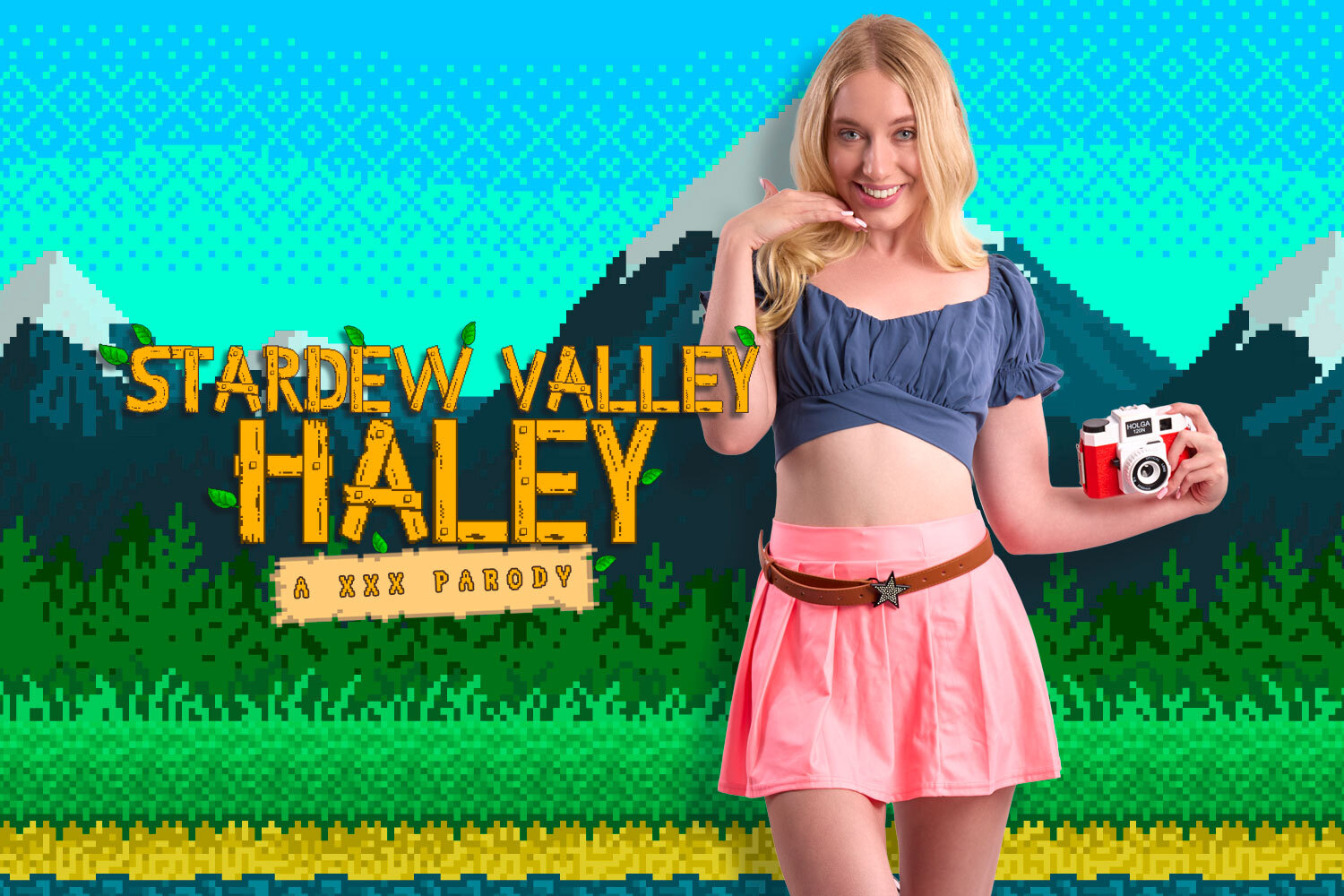 Stardew Valley Haley XXX Parody: Kallie Taylor Fucks Hard in VR
