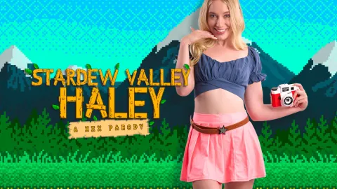 Stardew Valley Haley XXX Parody: Kallie Taylor Fucks Hard in VR