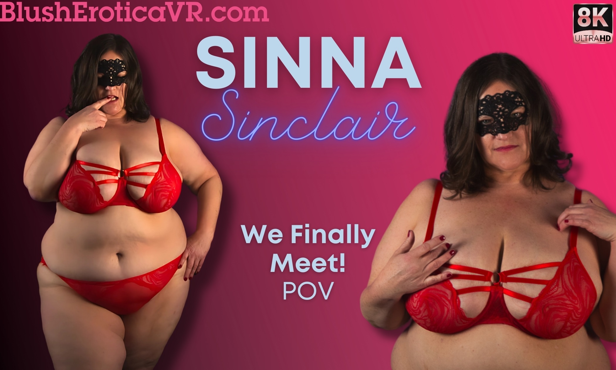 Sinna Sinclair's Sensual Solo in We Finally Meet VR Porn