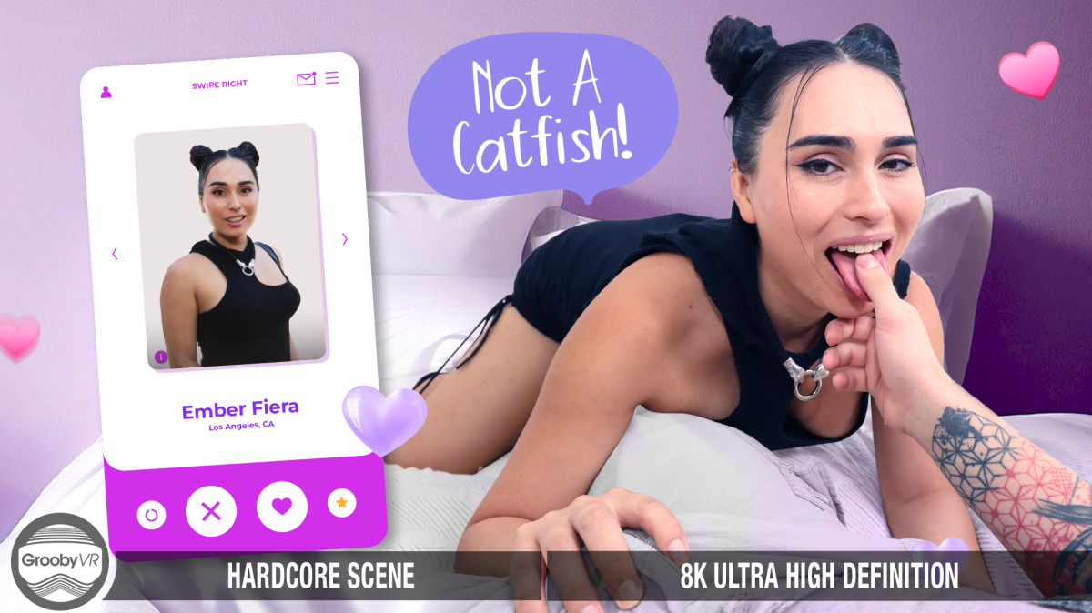 Trans Temptress Ember Fiera Seduces in Raw VR Hookup