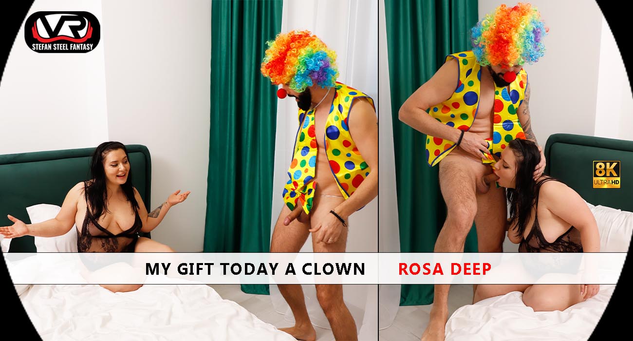 Rosa Deep's Clown Fantasy: Hardcore VR Fuck Fest