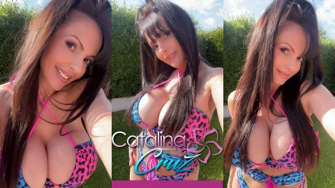 Catalina Cruz VIP Pass: 80s Rocker Babe Oil Sex in 5K VR