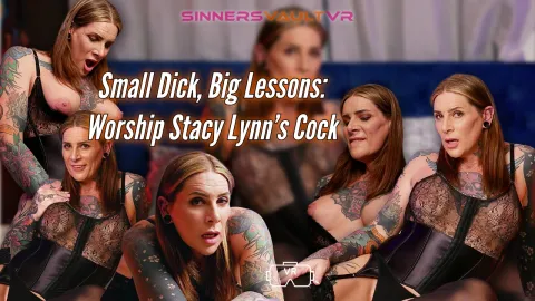 Trans Temptation: Worship Stacy Lynn’s Small Cock in VR