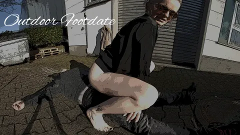 Sabdeluxe's Outdoor Foot Fetish Date - Wild VR Tease
