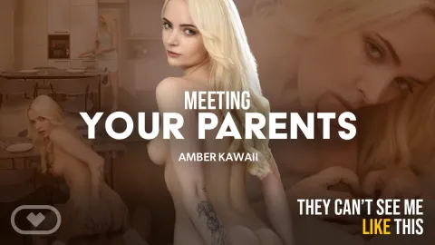 Amber Kawaii Relieves Nerves with Hardcore Fuck Before Meeting Parents