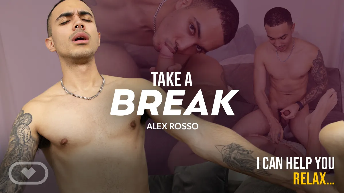 Gay VR Break: Alex Rosso & Tiago Santana Fuck Hard