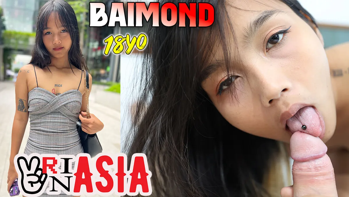 18yo Thai Punk Girl Baimond Too Cute for Hardcore VR Porn
