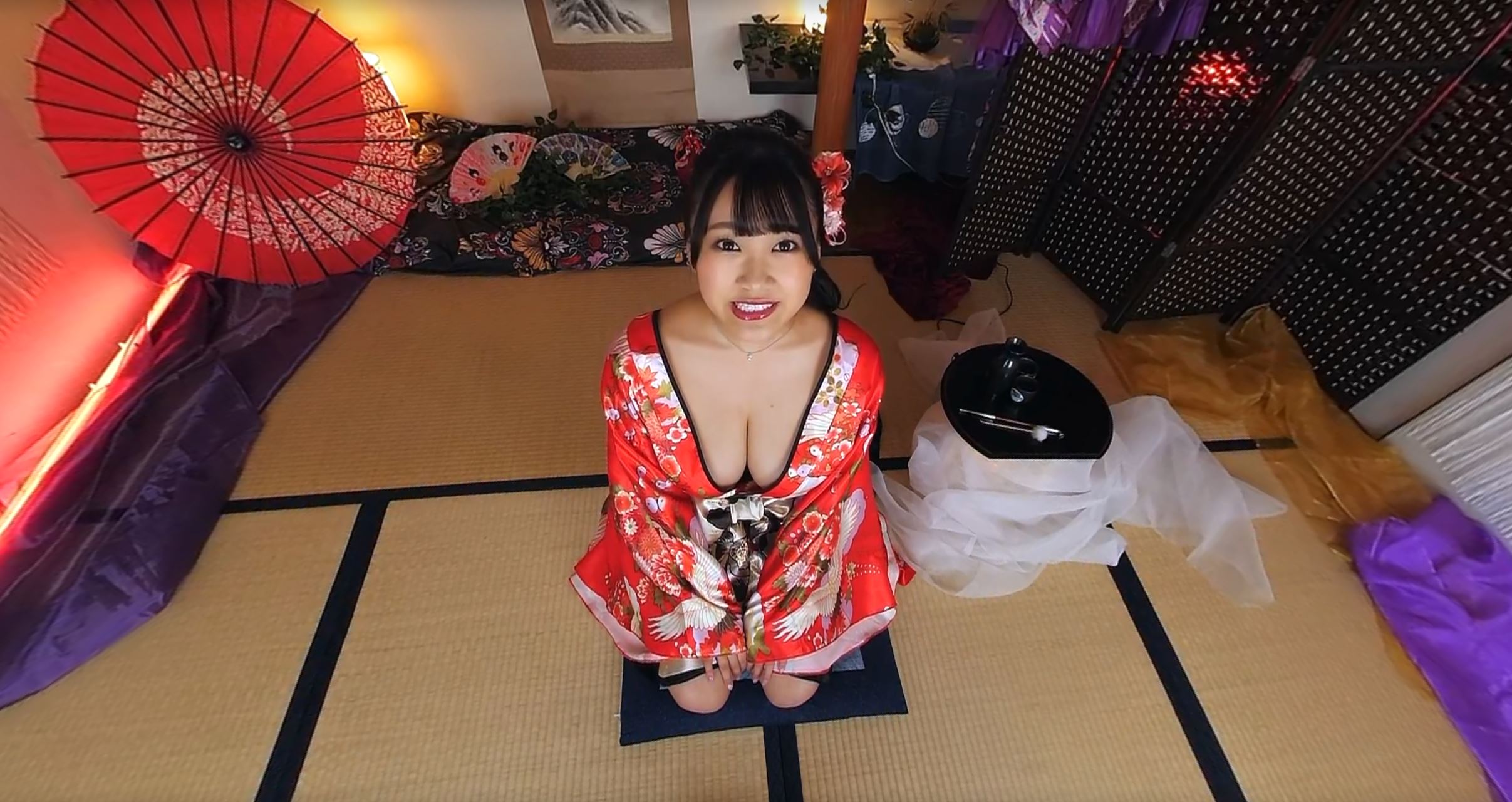 Oiran VR: Hana Himesaki Whispers Sweet Nothings to Melt You