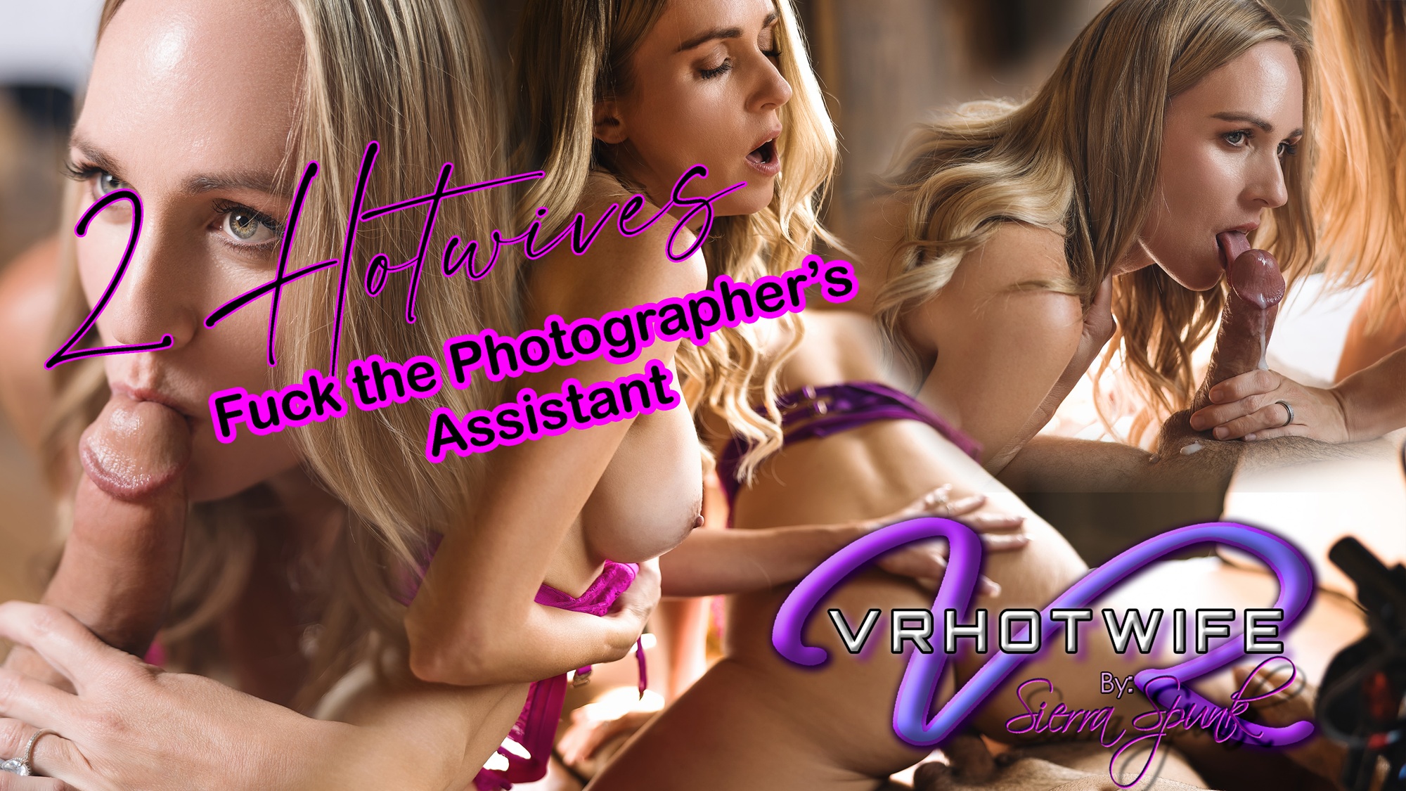 Double Hotwife Threesome: Ashley & Sierra Fuck Hubby in Steamy Photoshoot