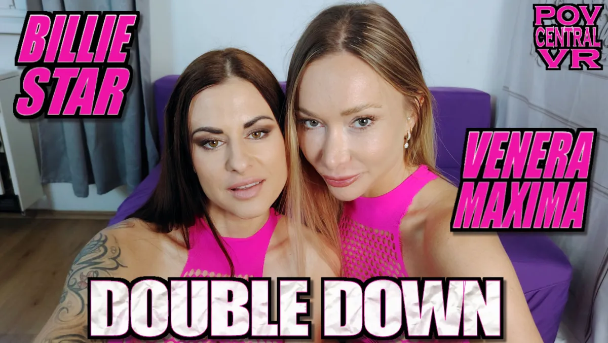 Billie Star & Venera Maxima Double Blowjob in VR POV Bliss