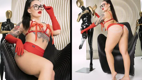 Diana's Seductive Strip & Twerk in Immersive VR