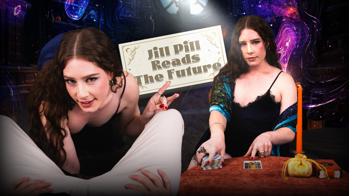 Trans Jill Pill Reads Future & Fucks Hard in VR!