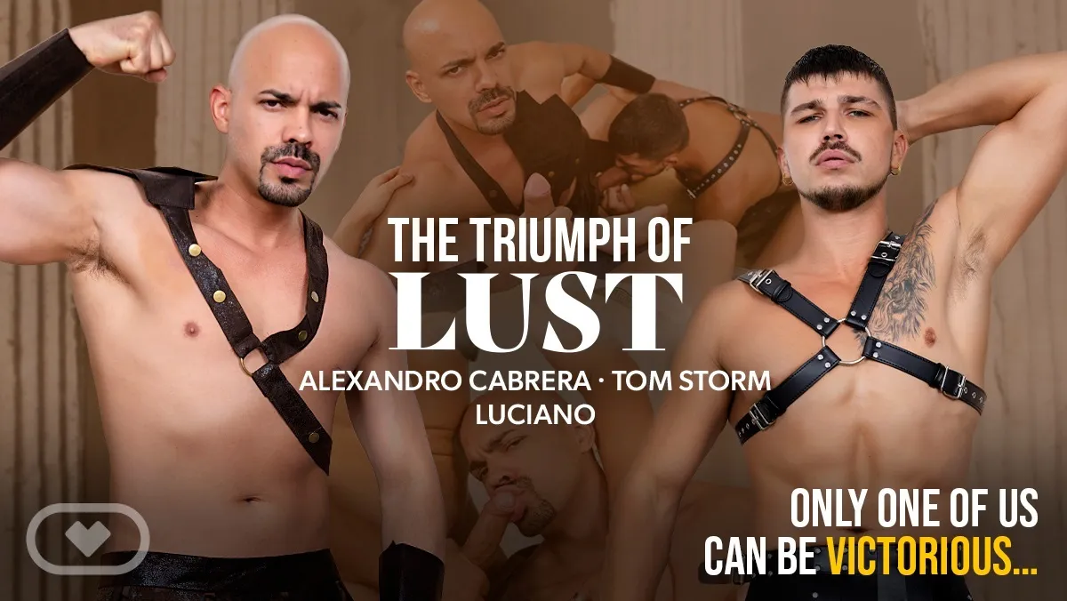 Gay Gladiator Threesome: Triumph of Lust in VR