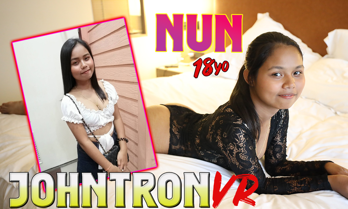 Supercute Thai Student Nun's First Raw Creampie Fuck in VR