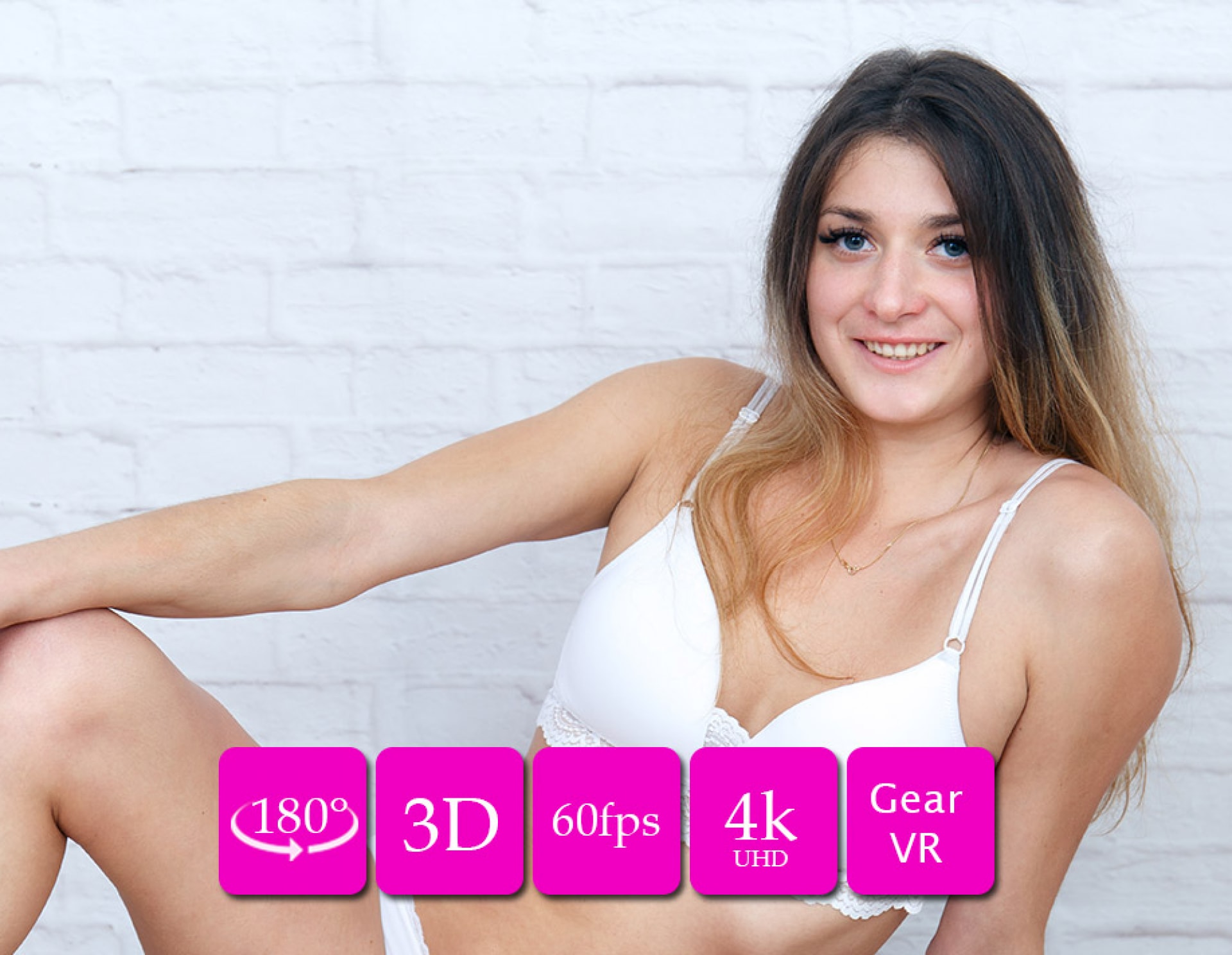 Blonde Amateur Abril's Nude VR Casting: Backstage Tease & Finger Fuck
