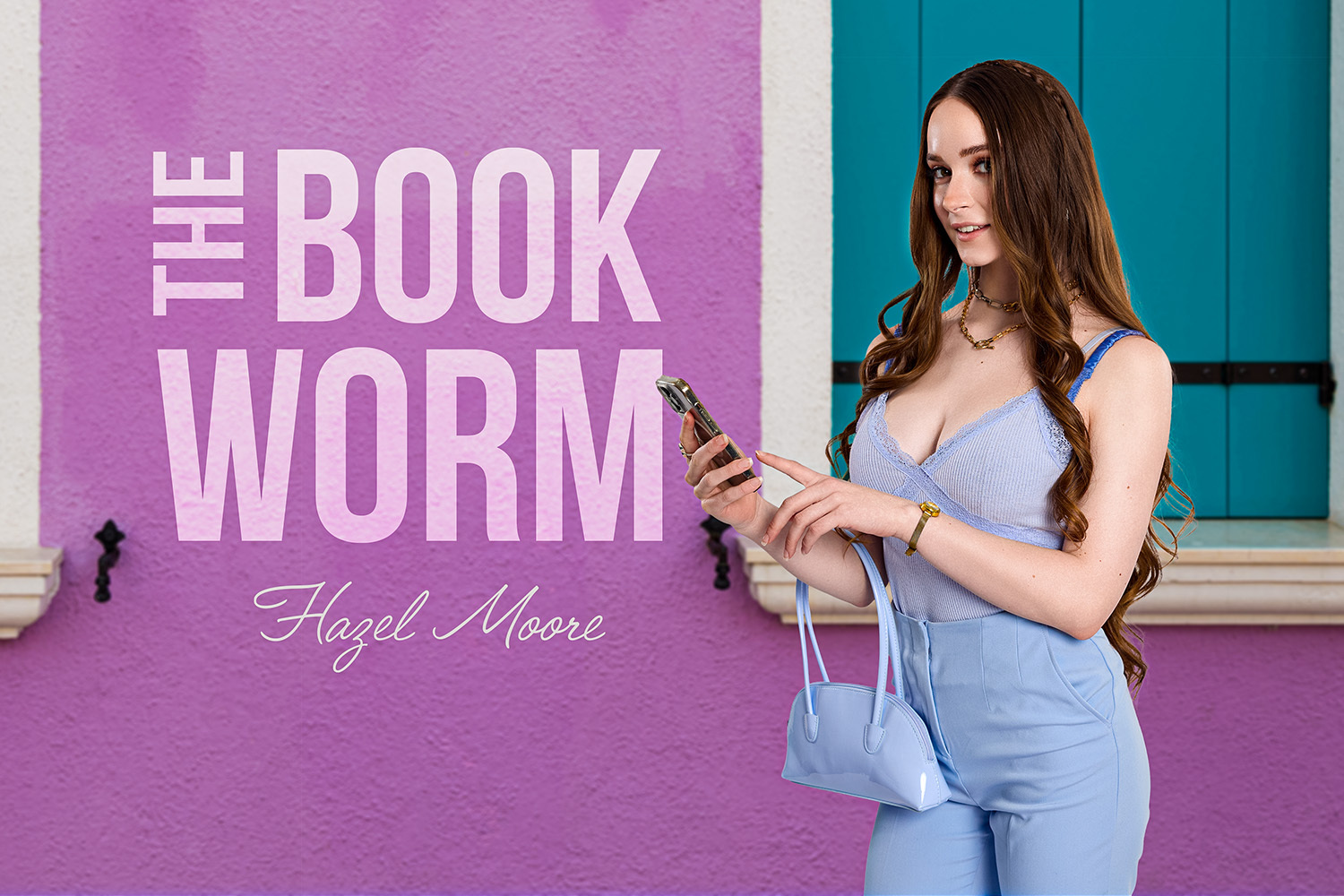 Hazel Moore: Book Worm Brunette Fucked Hard in 7K VR