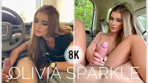 Steamy Car Wash Blowjob Turns into Wild Outdoor Fuck with Olivia